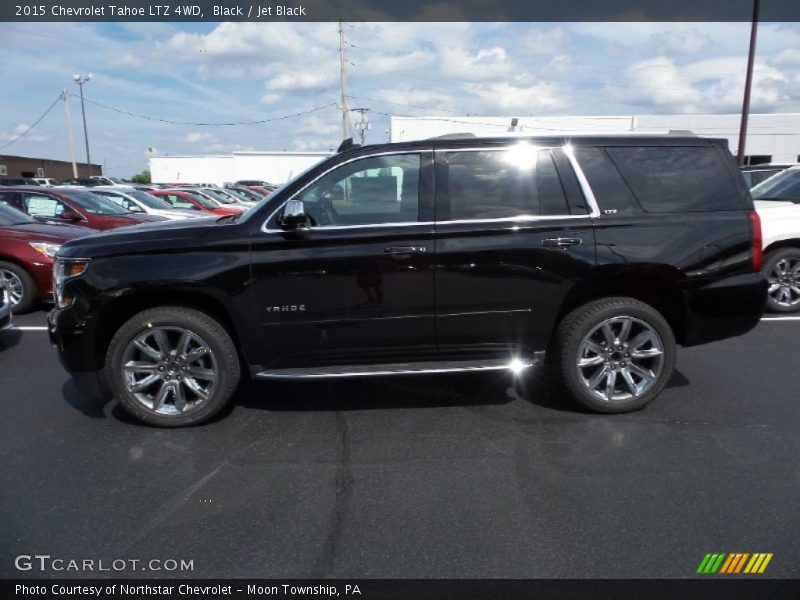Black / Jet Black 2015 Chevrolet Tahoe LTZ 4WD