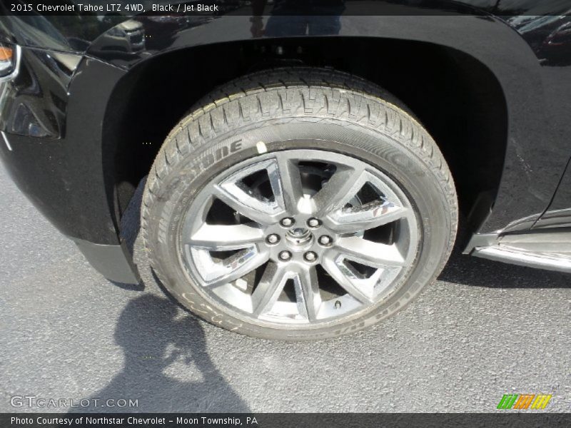 Black / Jet Black 2015 Chevrolet Tahoe LTZ 4WD