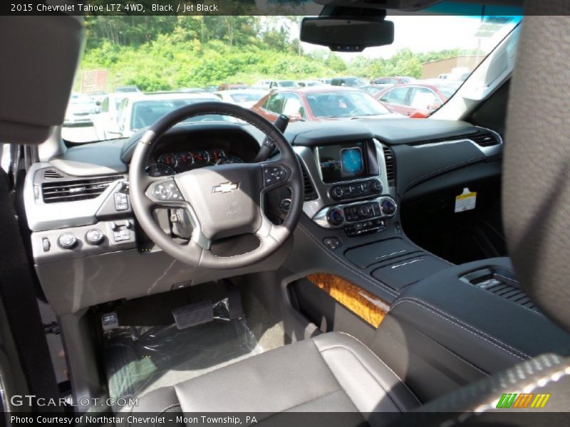 Black / Jet Black 2015 Chevrolet Tahoe LTZ 4WD