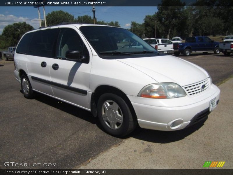 Vibrant White / Medium Parchment 2003 Ford Windstar LX