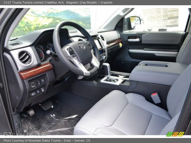  2015 Tundra Limited CrewMax 4x4 Graphite Interior
