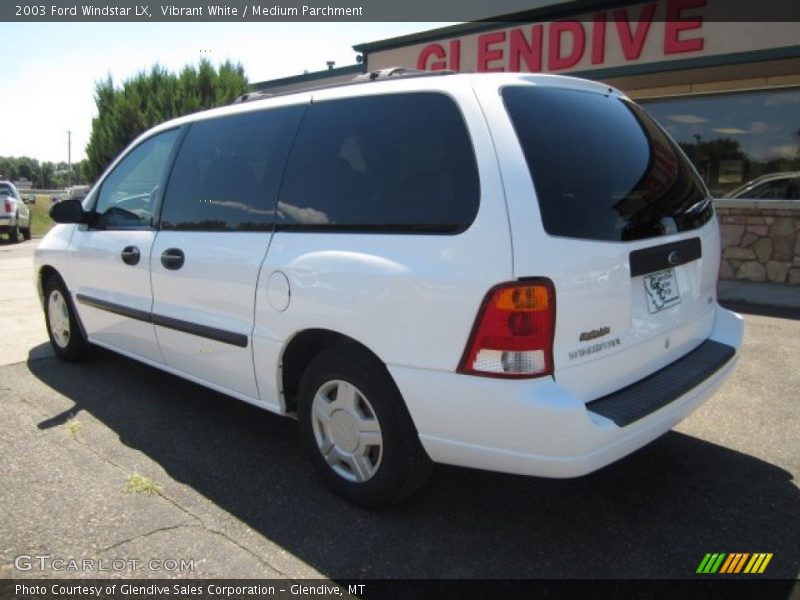 Vibrant White / Medium Parchment 2003 Ford Windstar LX