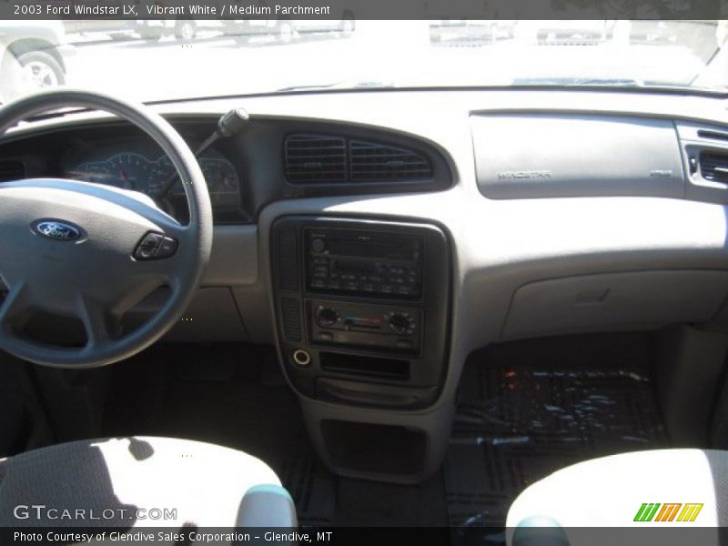 Vibrant White / Medium Parchment 2003 Ford Windstar LX