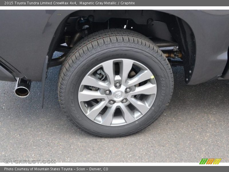Magnetic Gray Metallic / Graphite 2015 Toyota Tundra Limited CrewMax 4x4