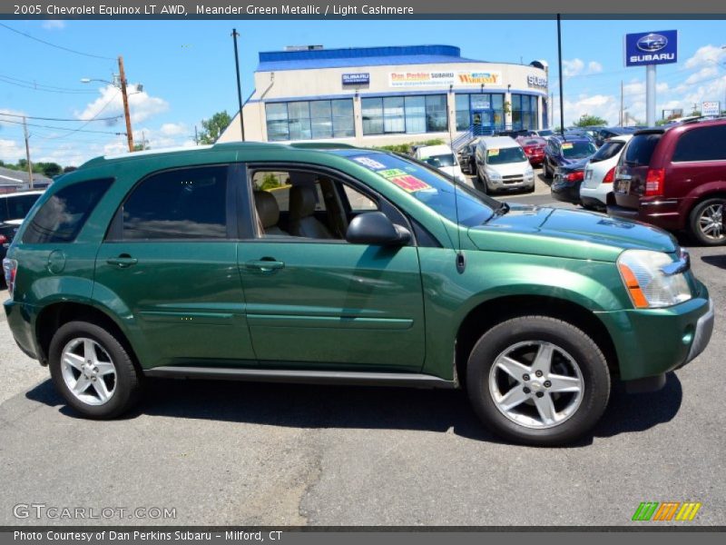 Meander Green Metallic / Light Cashmere 2005 Chevrolet Equinox LT AWD