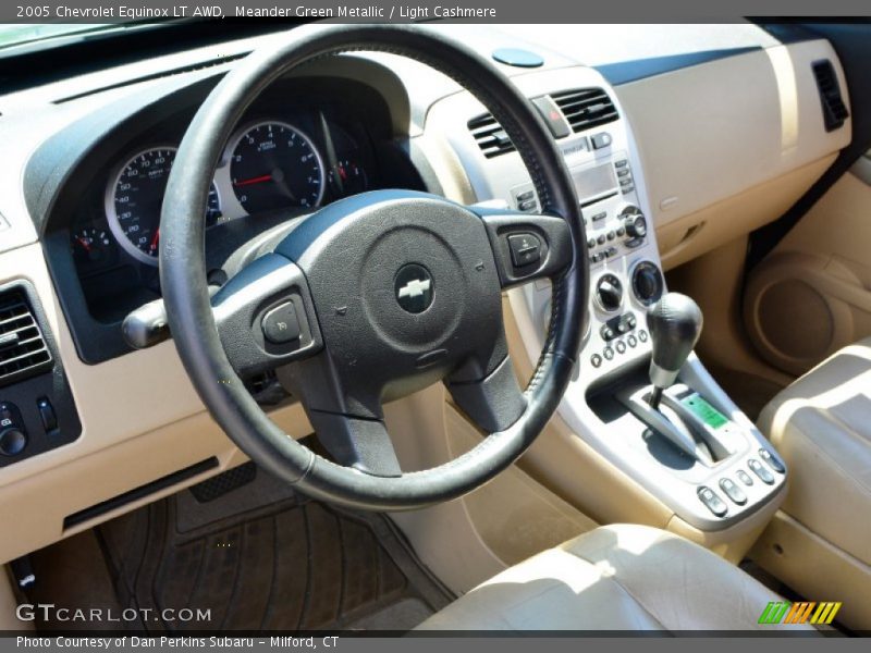 Meander Green Metallic / Light Cashmere 2005 Chevrolet Equinox LT AWD