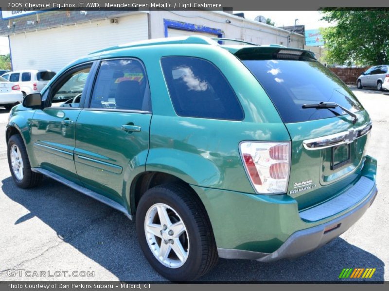 Meander Green Metallic / Light Cashmere 2005 Chevrolet Equinox LT AWD