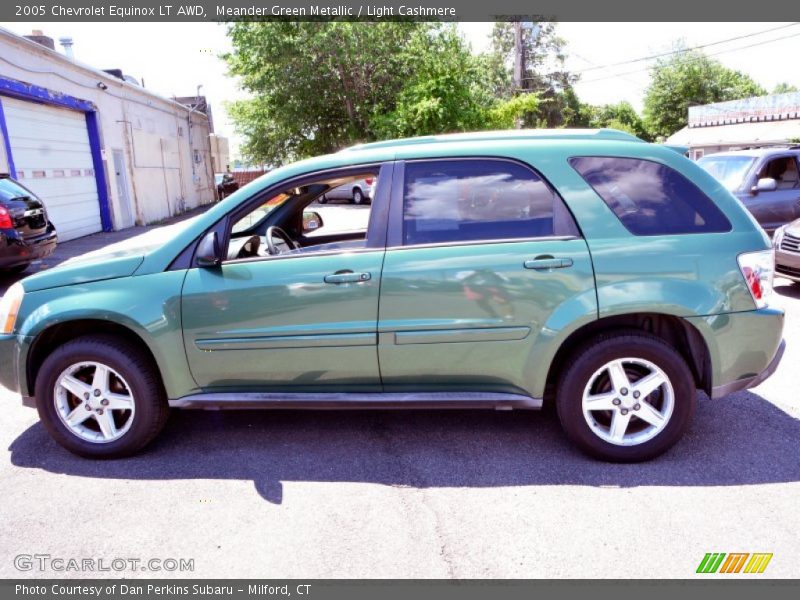 Meander Green Metallic / Light Cashmere 2005 Chevrolet Equinox LT AWD