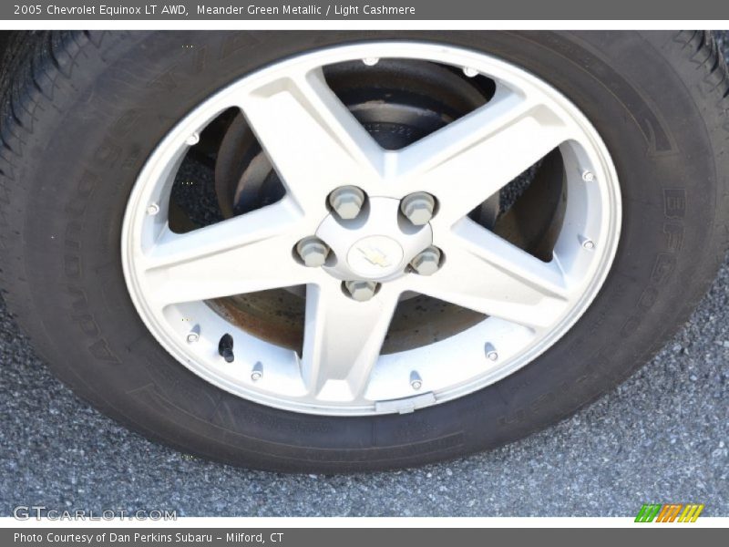 Meander Green Metallic / Light Cashmere 2005 Chevrolet Equinox LT AWD