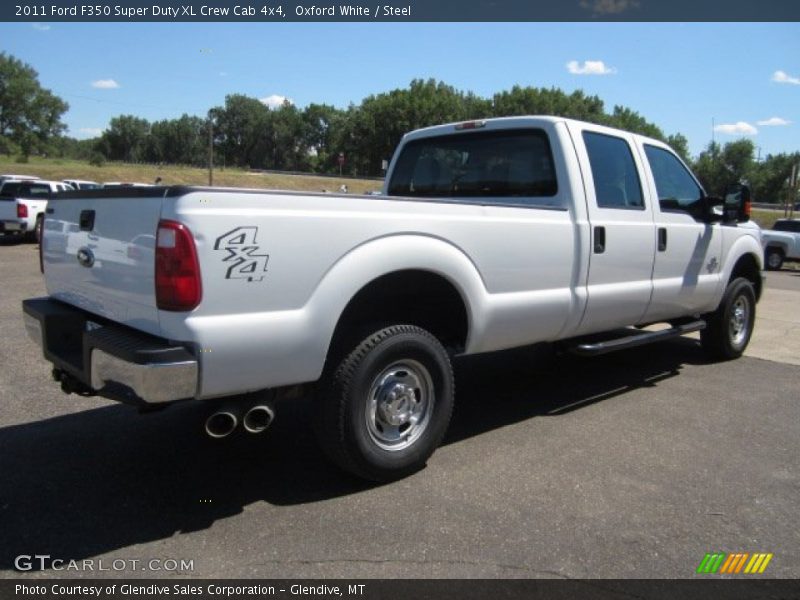 Oxford White / Steel 2011 Ford F350 Super Duty XL Crew Cab 4x4