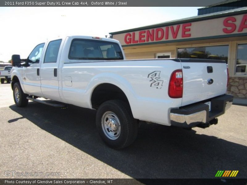 Oxford White / Steel 2011 Ford F350 Super Duty XL Crew Cab 4x4