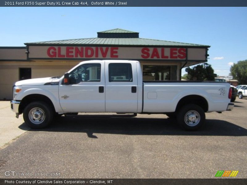 Oxford White / Steel 2011 Ford F350 Super Duty XL Crew Cab 4x4