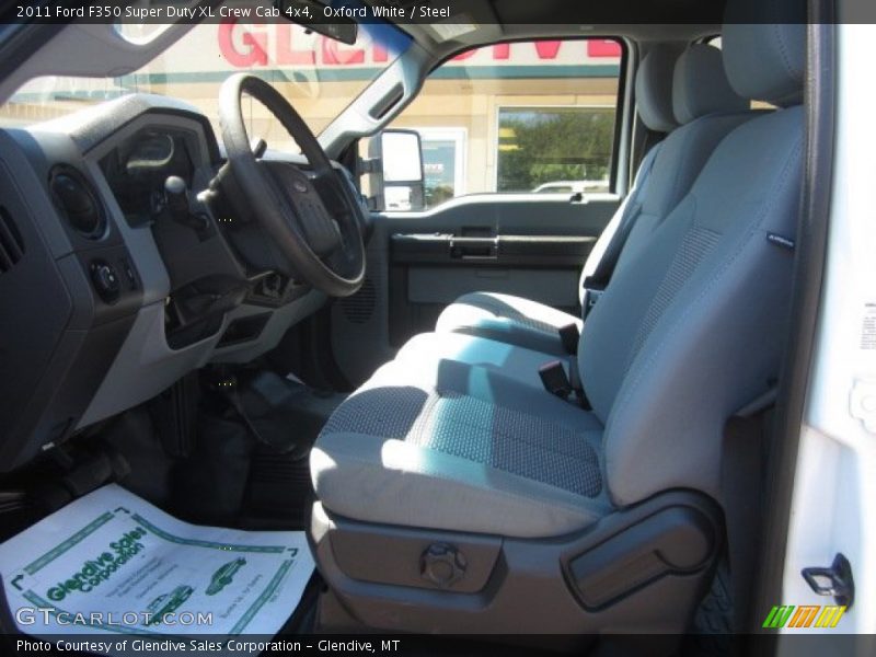 Oxford White / Steel 2011 Ford F350 Super Duty XL Crew Cab 4x4