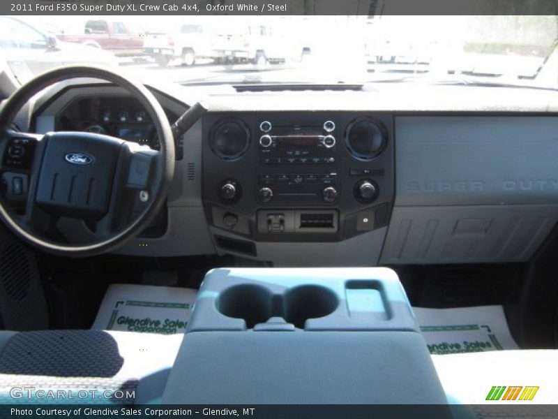 Oxford White / Steel 2011 Ford F350 Super Duty XL Crew Cab 4x4