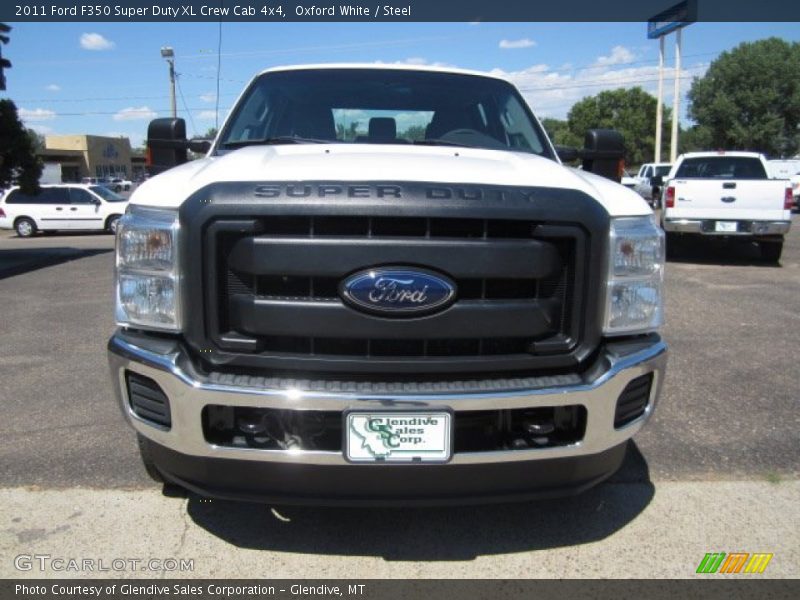 Oxford White / Steel 2011 Ford F350 Super Duty XL Crew Cab 4x4