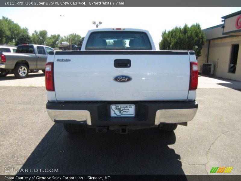 Oxford White / Steel 2011 Ford F350 Super Duty XL Crew Cab 4x4