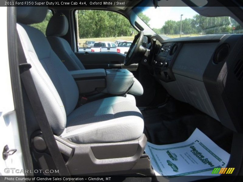 Oxford White / Steel 2011 Ford F350 Super Duty XL Crew Cab 4x4