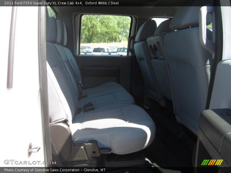 Oxford White / Steel 2011 Ford F350 Super Duty XL Crew Cab 4x4