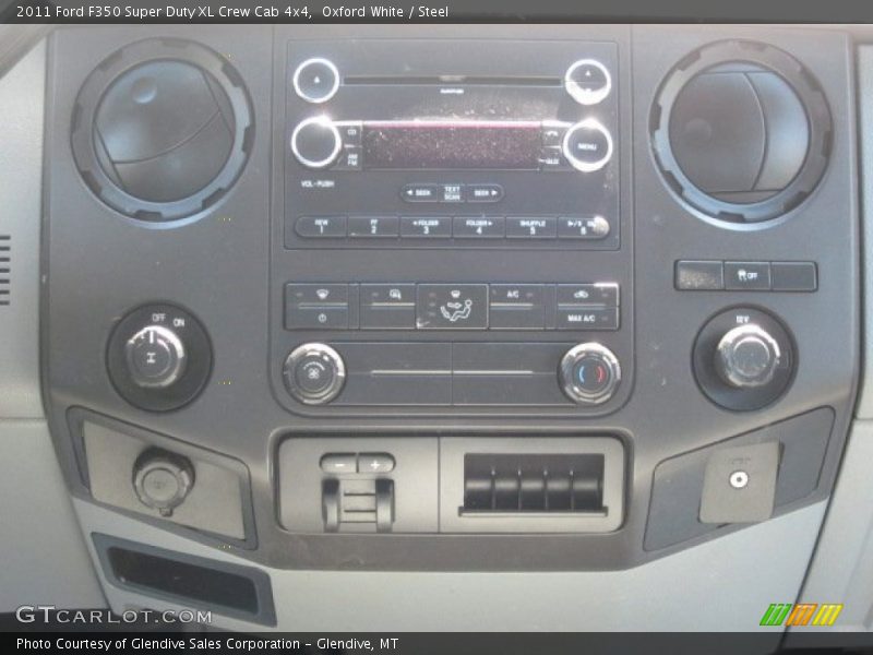 Oxford White / Steel 2011 Ford F350 Super Duty XL Crew Cab 4x4