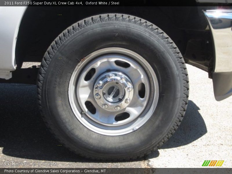 Oxford White / Steel 2011 Ford F350 Super Duty XL Crew Cab 4x4