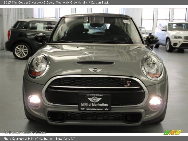 Moonwalk Gray Metallic / Carbon Black 2015 Mini Cooper S Hardtop 2 Door