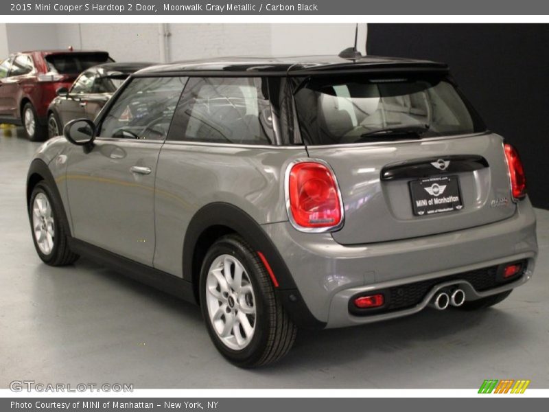 Moonwalk Gray Metallic / Carbon Black 2015 Mini Cooper S Hardtop 2 Door