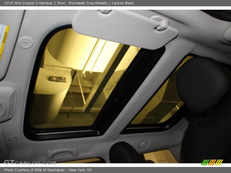 Moonwalk Gray Metallic / Carbon Black 2015 Mini Cooper S Hardtop 2 Door