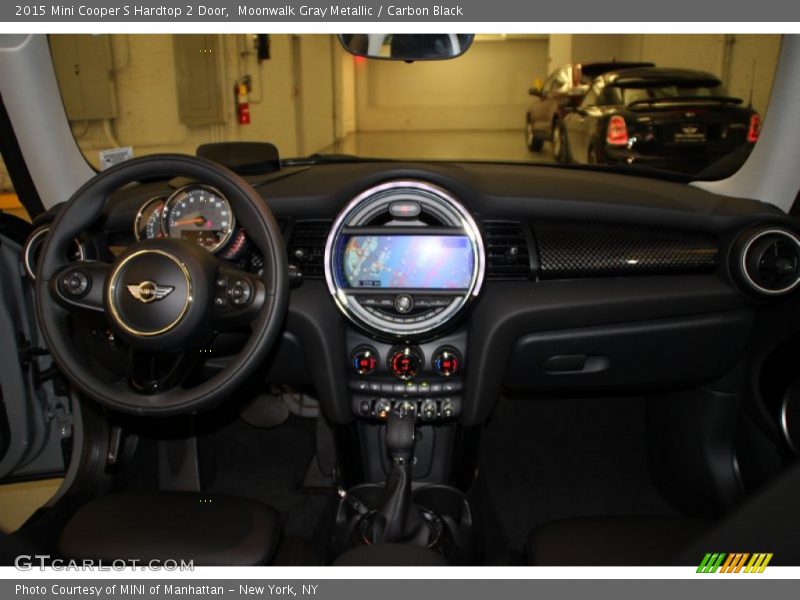 Moonwalk Gray Metallic / Carbon Black 2015 Mini Cooper S Hardtop 2 Door