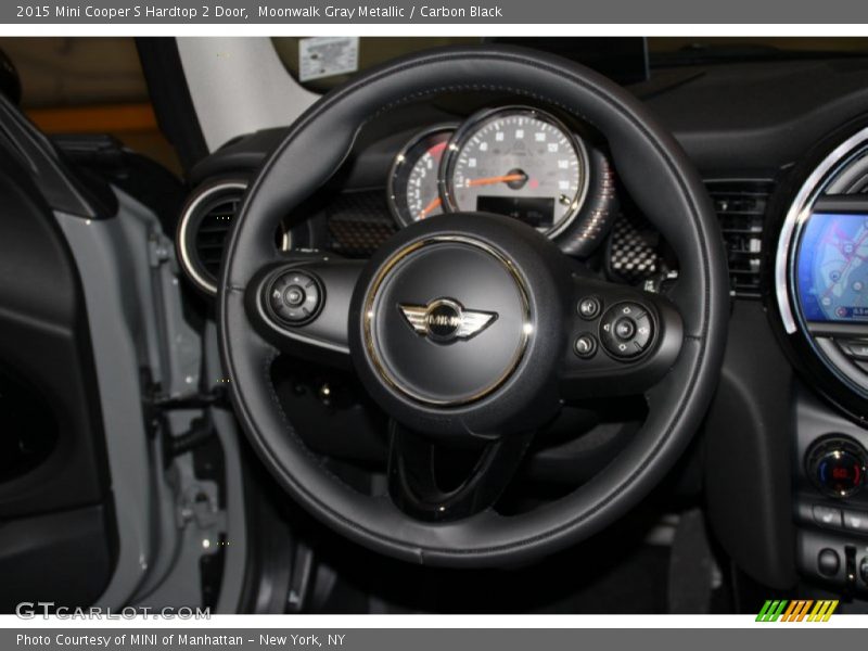 Moonwalk Gray Metallic / Carbon Black 2015 Mini Cooper S Hardtop 2 Door