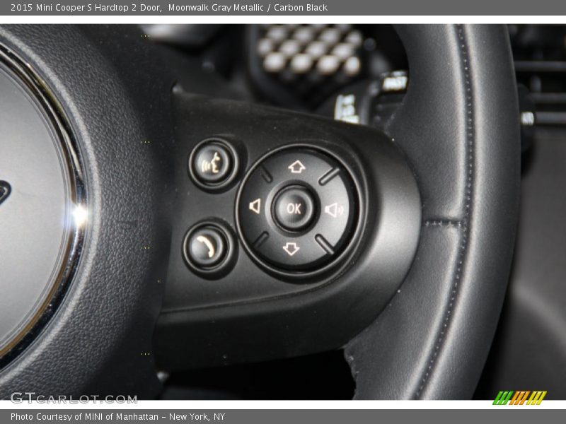Moonwalk Gray Metallic / Carbon Black 2015 Mini Cooper S Hardtop 2 Door