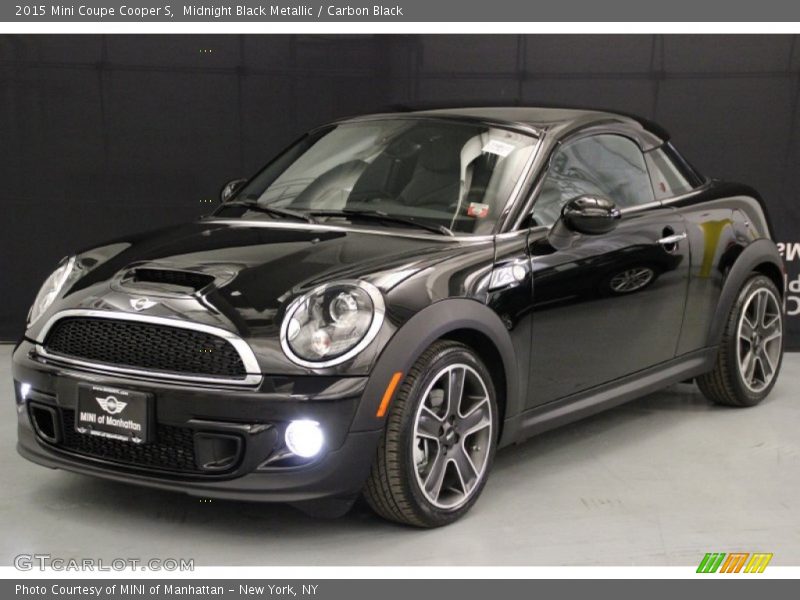 Midnight Black Metallic / Carbon Black 2015 Mini Coupe Cooper S