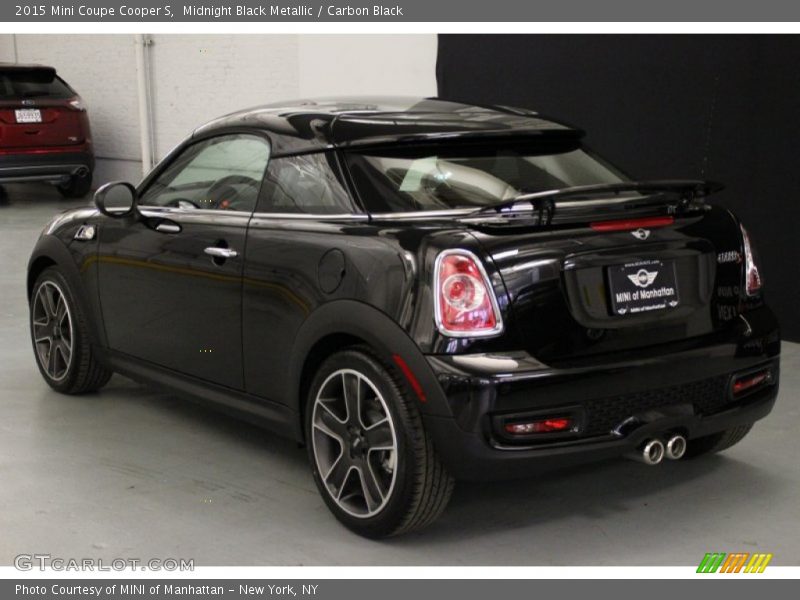 Midnight Black Metallic / Carbon Black 2015 Mini Coupe Cooper S
