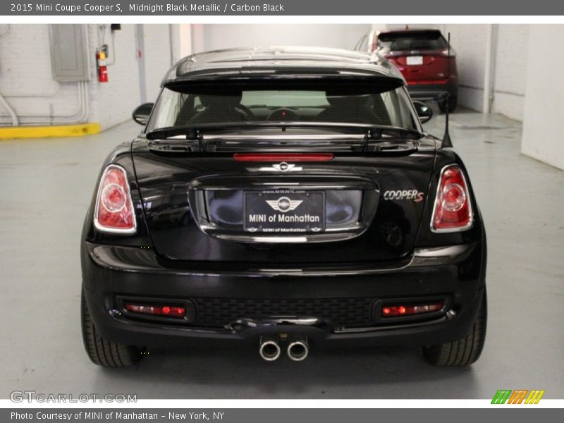 Midnight Black Metallic / Carbon Black 2015 Mini Coupe Cooper S
