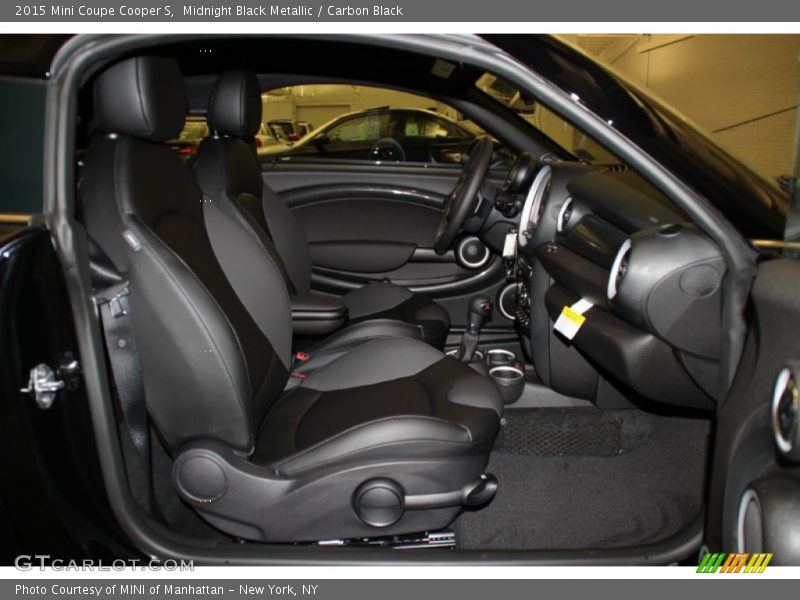 Midnight Black Metallic / Carbon Black 2015 Mini Coupe Cooper S