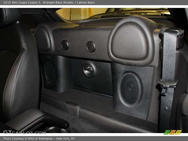 Midnight Black Metallic / Carbon Black 2015 Mini Coupe Cooper S