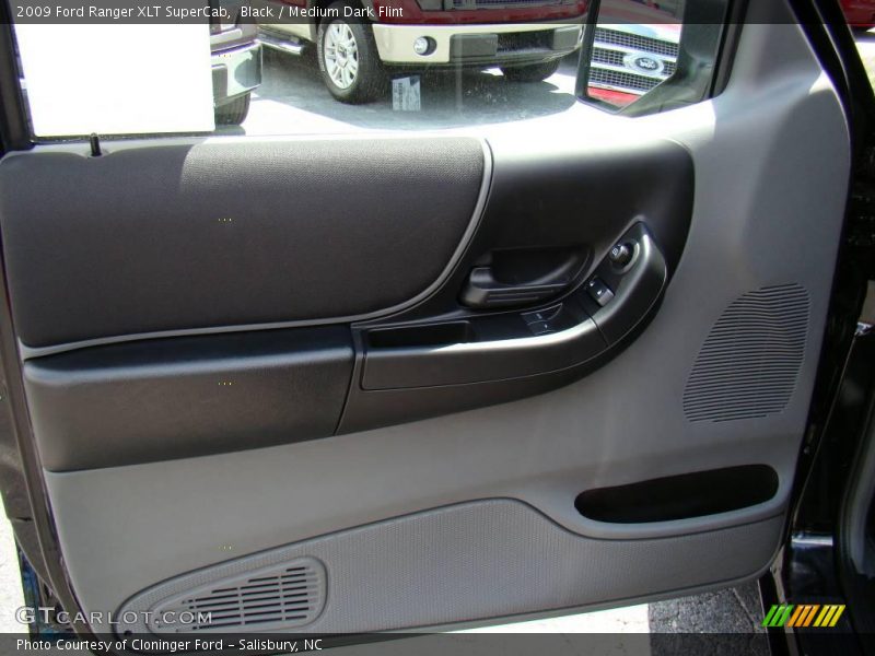 Black / Medium Dark Flint 2009 Ford Ranger XLT SuperCab