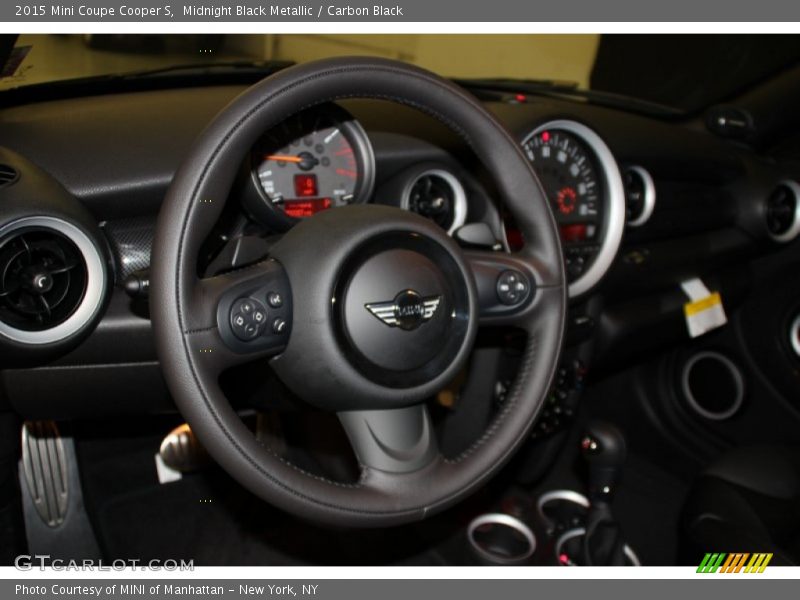 Midnight Black Metallic / Carbon Black 2015 Mini Coupe Cooper S