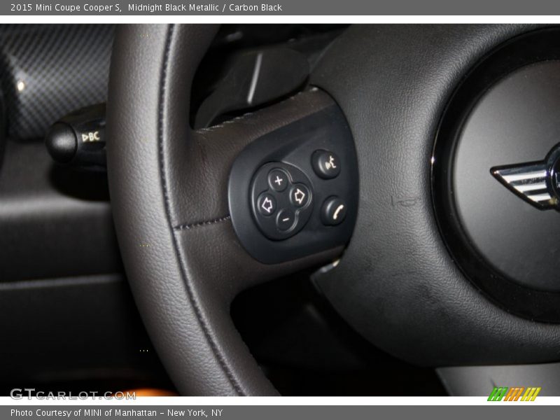Midnight Black Metallic / Carbon Black 2015 Mini Coupe Cooper S