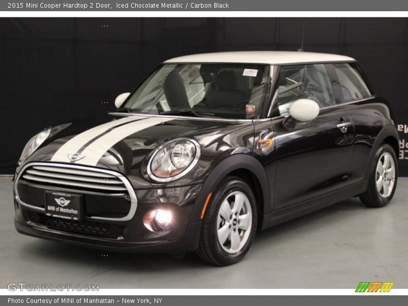 Iced Chocolate Metallic / Carbon Black 2015 Mini Cooper Hardtop 2 Door