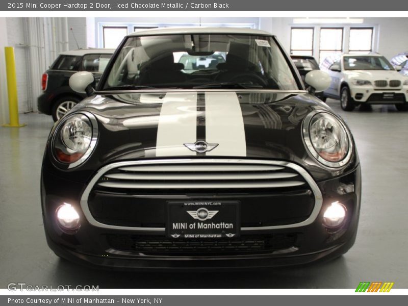 Iced Chocolate Metallic / Carbon Black 2015 Mini Cooper Hardtop 2 Door
