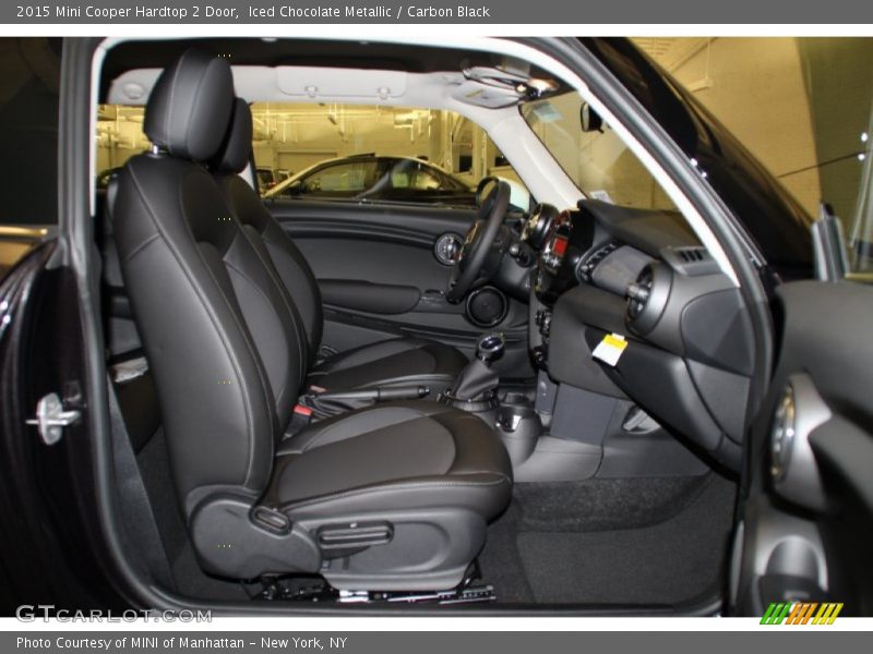 Iced Chocolate Metallic / Carbon Black 2015 Mini Cooper Hardtop 2 Door