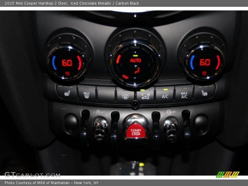 Iced Chocolate Metallic / Carbon Black 2015 Mini Cooper Hardtop 2 Door