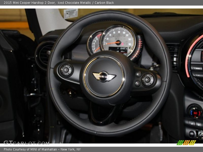 Iced Chocolate Metallic / Carbon Black 2015 Mini Cooper Hardtop 2 Door