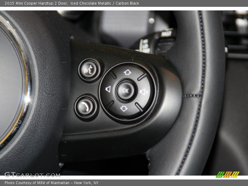 Iced Chocolate Metallic / Carbon Black 2015 Mini Cooper Hardtop 2 Door