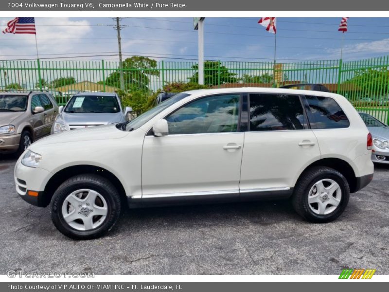  2004 Touareg V6 Campanella White