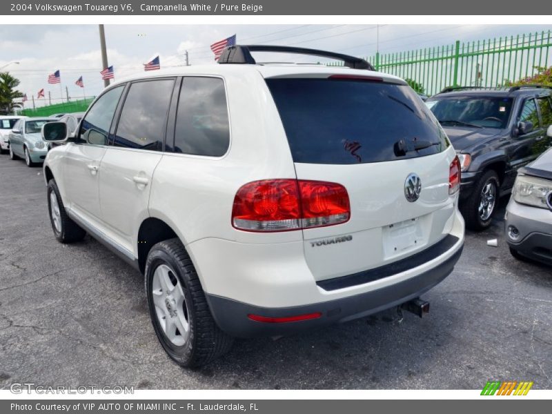 Campanella White / Pure Beige 2004 Volkswagen Touareg V6