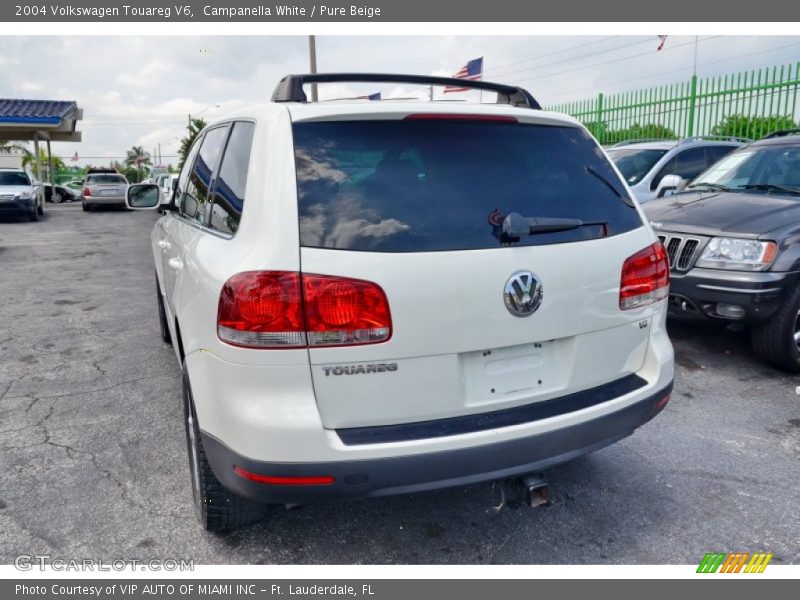 Campanella White / Pure Beige 2004 Volkswagen Touareg V6