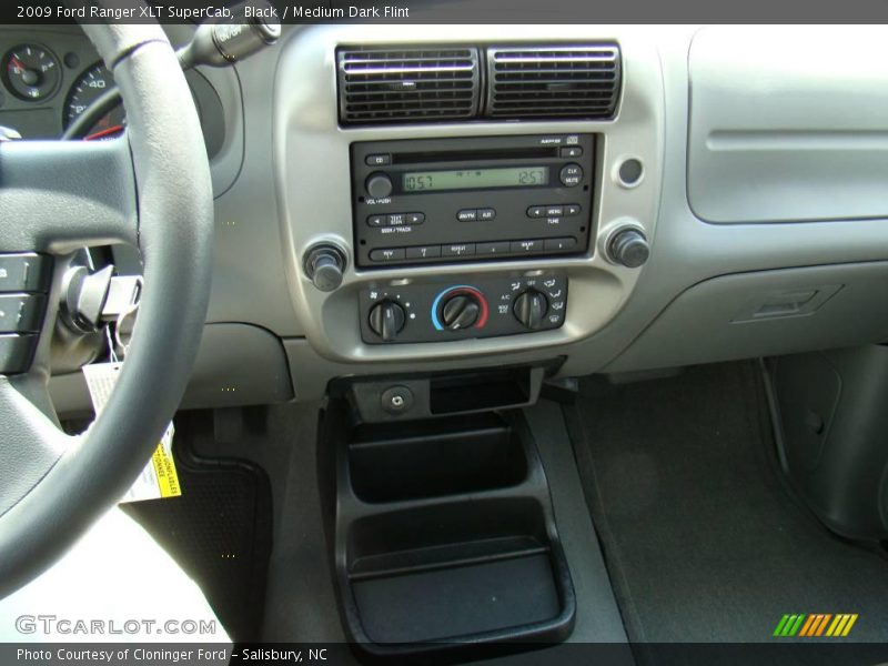 Black / Medium Dark Flint 2009 Ford Ranger XLT SuperCab