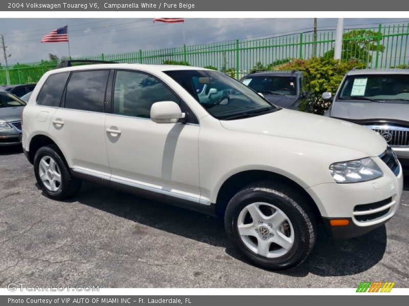  2004 Touareg V6 Campanella White