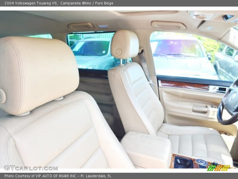 Campanella White / Pure Beige 2004 Volkswagen Touareg V6